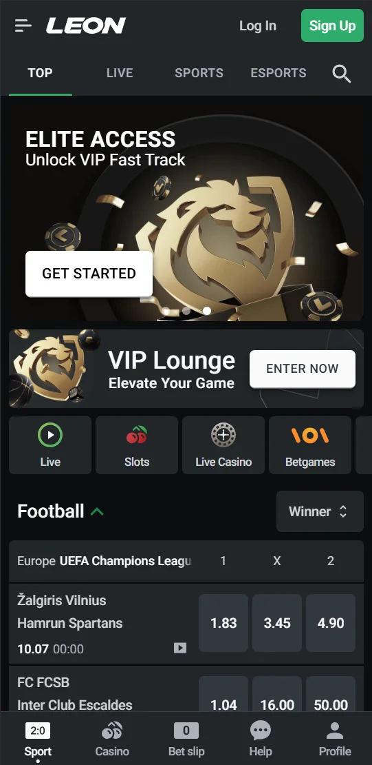 The third image of the app ，Online betting platform with the best betting games with highest cash rewards